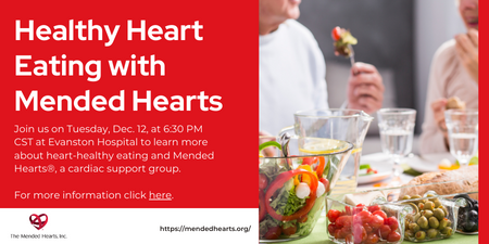 Join us for a heart-healthy buffet Dec.&nbsp;12